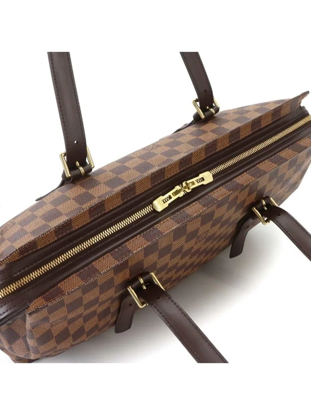 Louis Vuitton Damier Chelsea Tote Ebene Brown
